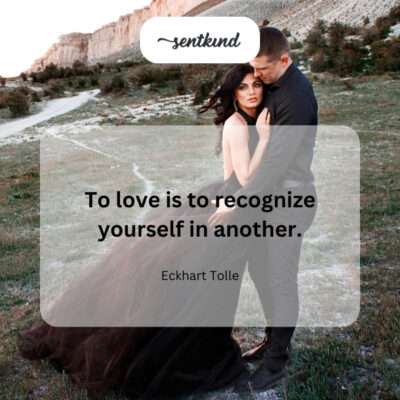 Love as self-recognition in another.