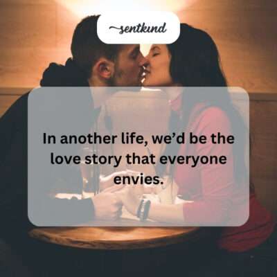 An idealized love in a different reality.
