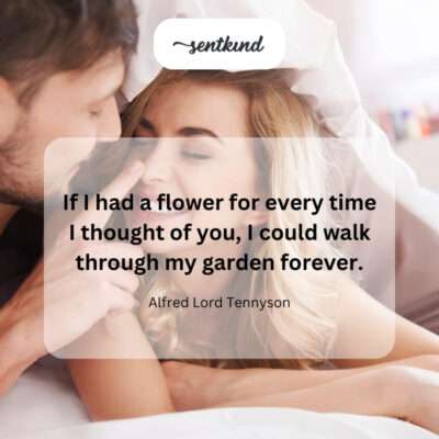 My love is as boundless as the stars and the sea.