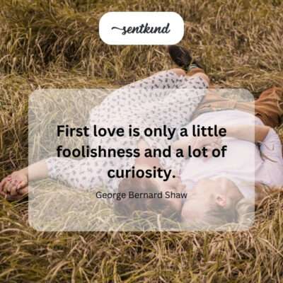 First love as a mix of folly and curiosity.