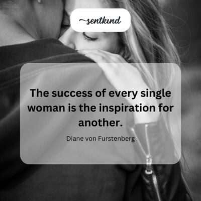 Women's success as a source of inspiration.