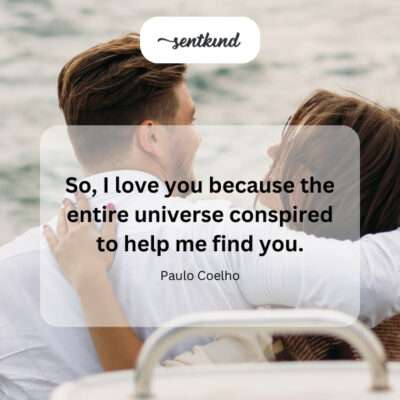 Love found through cosmic alignment.