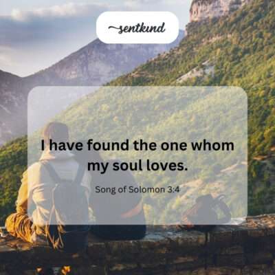 Discovering a soulmate.