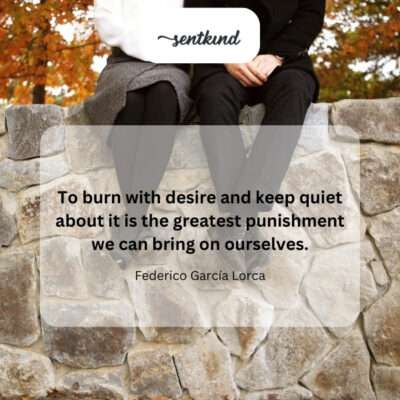 The torment of unspoken workplace desire.