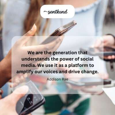 Generation using social media for impact.