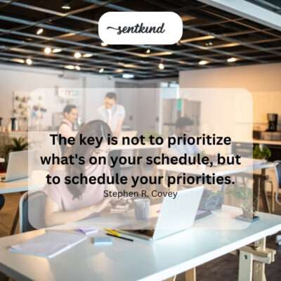 Prioritizing values over scheduled tasks.