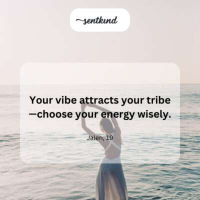 The power of your energy and connections.