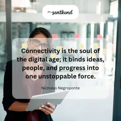 Connection fuels the digital era, uniting ideas and progress.