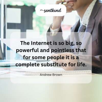 The vast, often meaningless Internet can consume some lives.