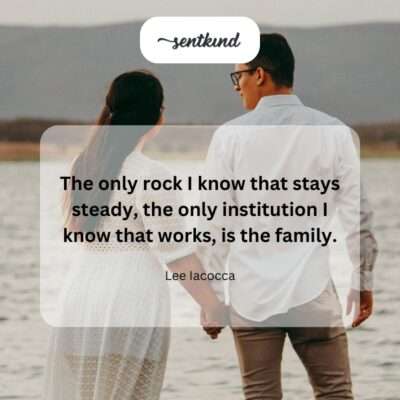 Family: the steady, working rock.