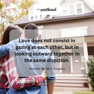 Love is about shared vision, not just mutual admiration.
