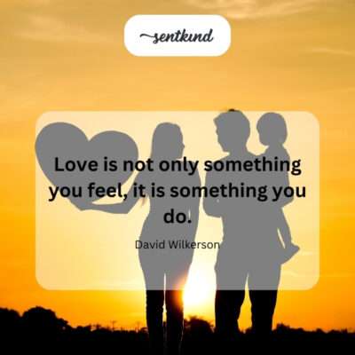 Love's true measure lies in actions, not just emotions.