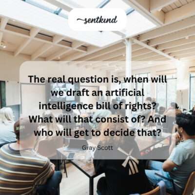 The future of AI rights and who decides them.