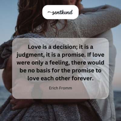 True love transcends fleeting emotions; it's a deliberate choice.