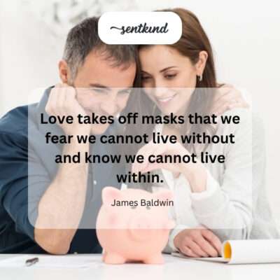 Love confronts us with our perceived necessities, revealing their illusory nature.