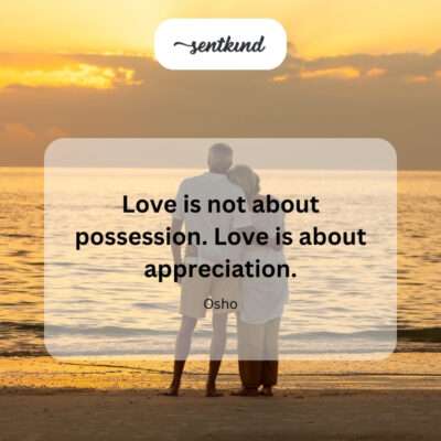 True love cherishes, not controls.