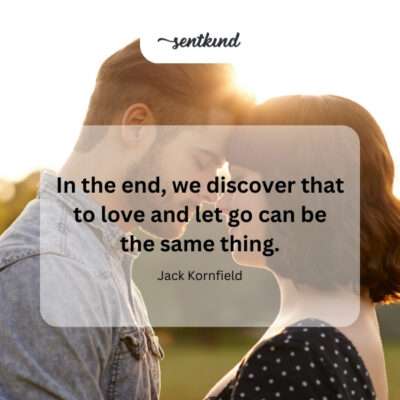 True love sometimes means releasing someone, even when it hurts.