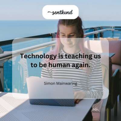 Technology's unexpected lesson: what it means to be human.