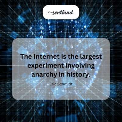 History's largest experiment in anarchy, online.