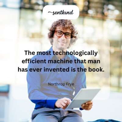 The book: humanity's most efficient technological invention.