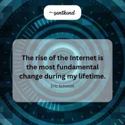 The Internet as the biggest life-altering shift.