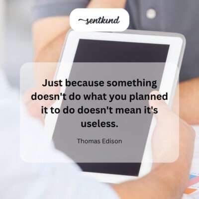 Unintended outcomes don't equal worthlessness.
