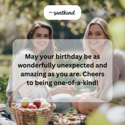 Celebrating a wonderfully unique person.