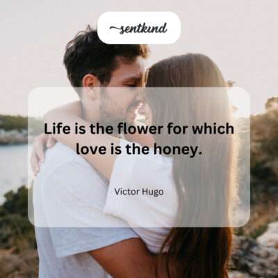 Love is the sweet reward for living a full life.