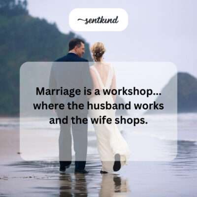 Humorous take on marital roles.