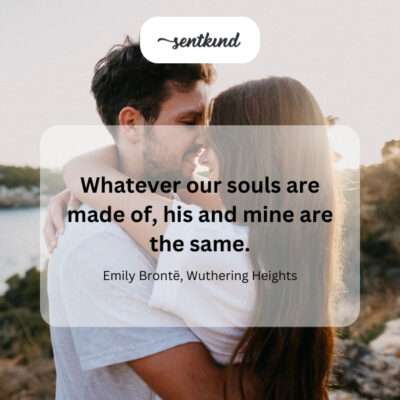 Two souls intertwined as one.