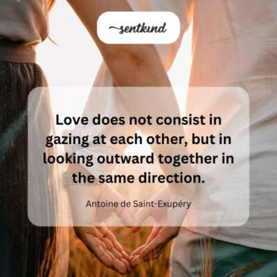 True love is about shared vision, not just mutual attraction.