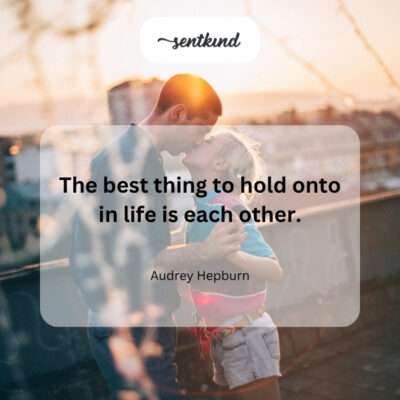 Connection is key.