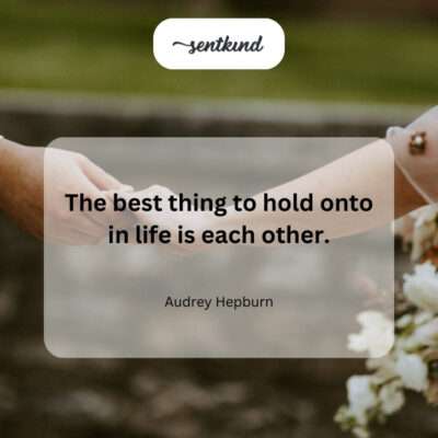 Finding security in mutual love.