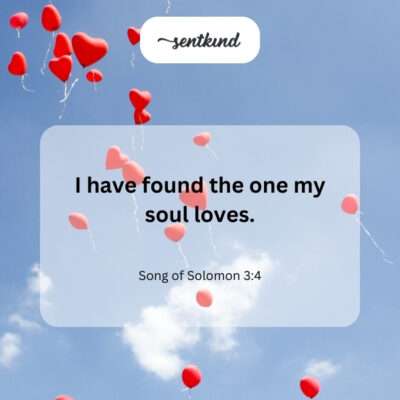 Finding a soulmate.