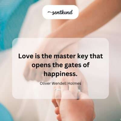 Love unlocking joy.