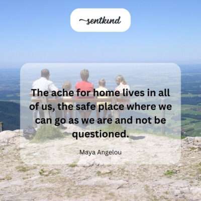The universal longing for an unconditional sanctuary.