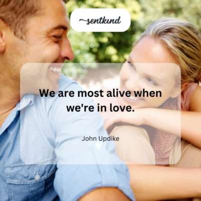 Love ignites our vitality, making us truly feel alive.