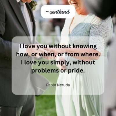 Simple, unconditional love.