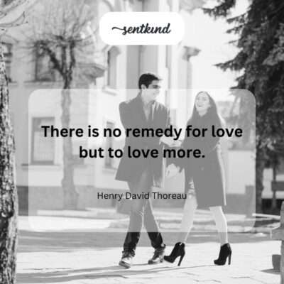 Love's only cure is deeper love.
