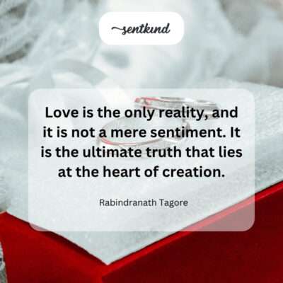 Love: the fundamental truth.