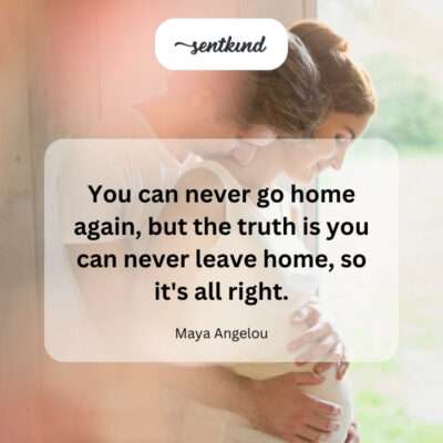 The enduring presence of home within us.