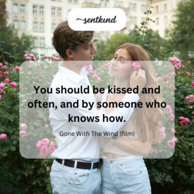 Rhett Butler's words highlight the importance of passionate and skillful affection.