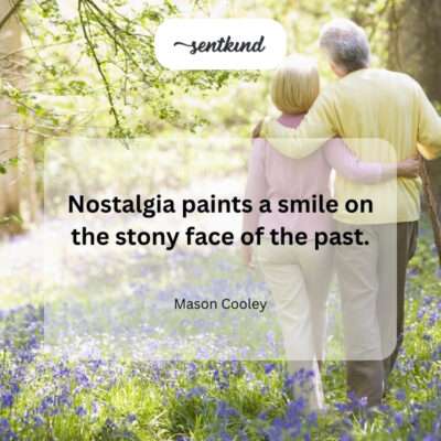 Nostalgia softening the harshness of the past.