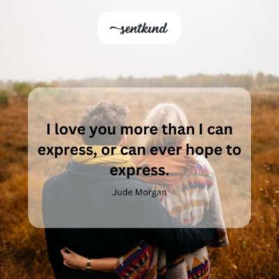 His love was beyond words.