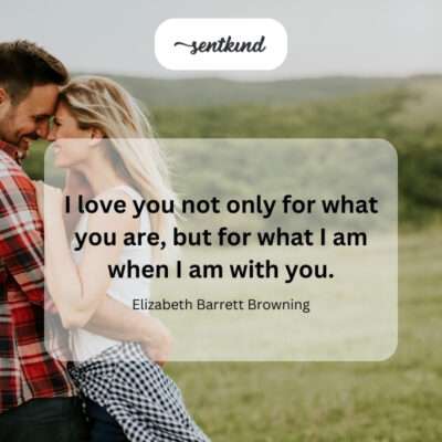 Being with you unlocks the best version of myself.