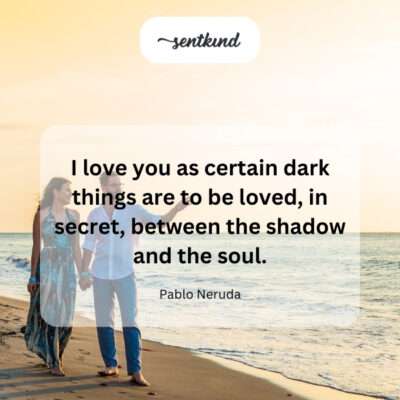 Our love thrives in the hidden corners of our hearts, a secret pact.