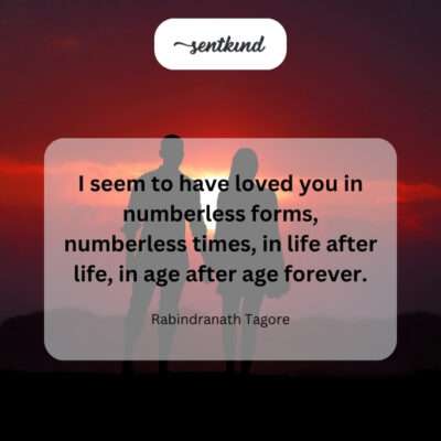 Loved through countless lifetimes.