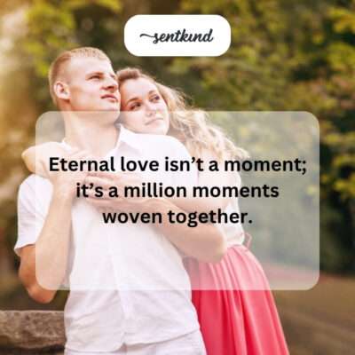 Eternal love: a tapestry of moments.