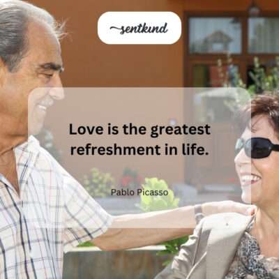 Love: life's greatest renewal.