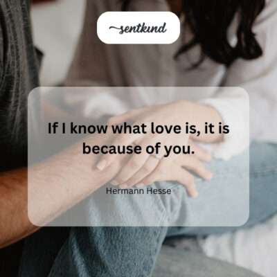 Love defined by the partner.